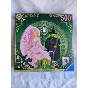 NEW Wicked  500 piece Jigsaw Puzzle Ravensburger round movie Sealed